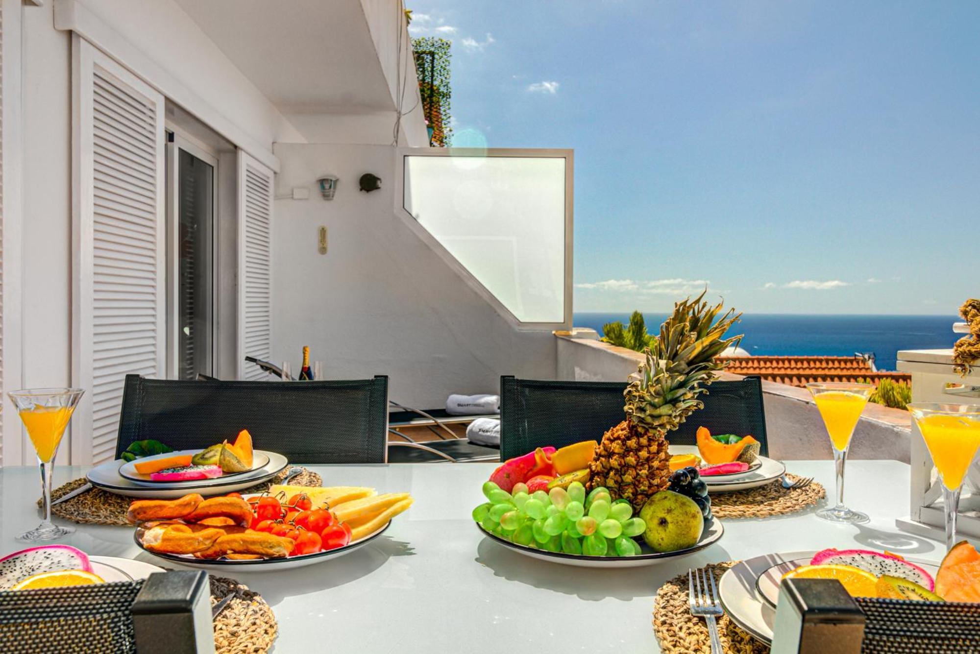 Sea View Panoramic Apartment Costa Adeje  Luaran gambar